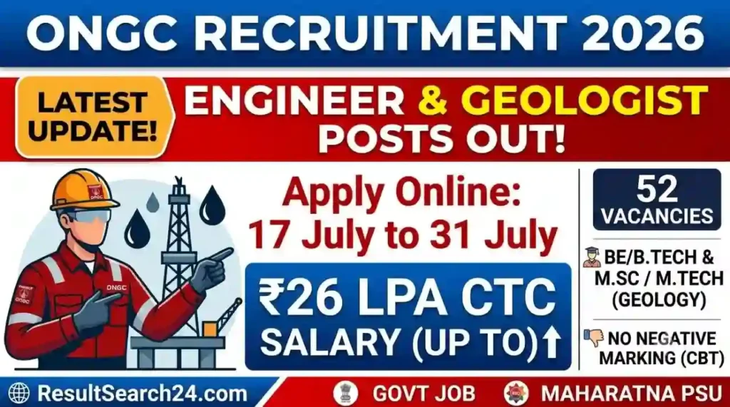 ONGC Recruitment 2026
